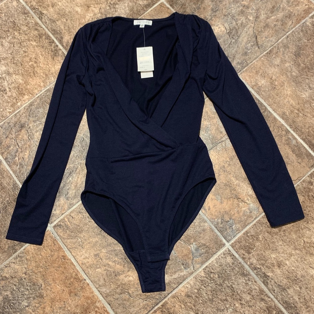 NWT Society and Stitch Navy Body Suit